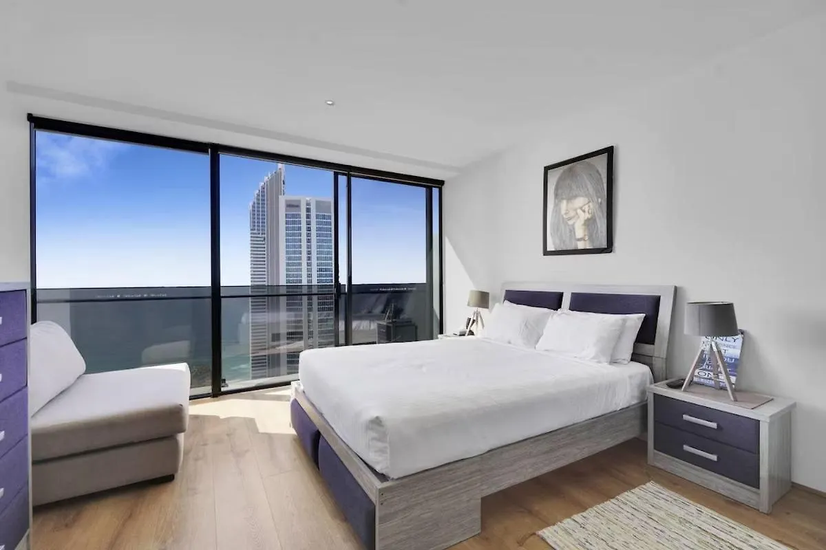 Level 47 Sky High 2Br Ocean View Apartment 골드코스트 오스트레일리아
