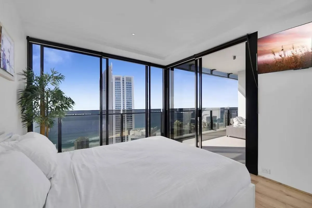 Level 47 Sky High 2Br Ocean View Apartment 골드코스트 오스트레일리아